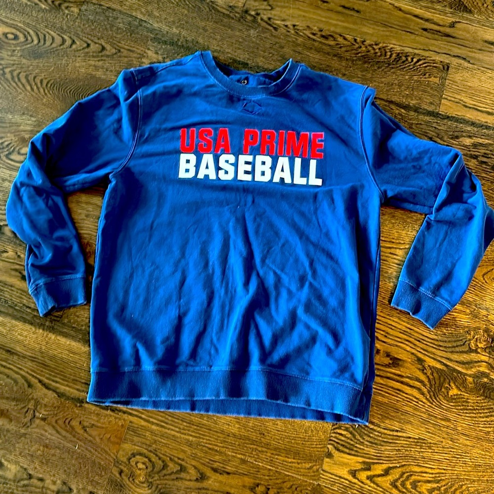 Men’s USA sweatshirt size large in EUC